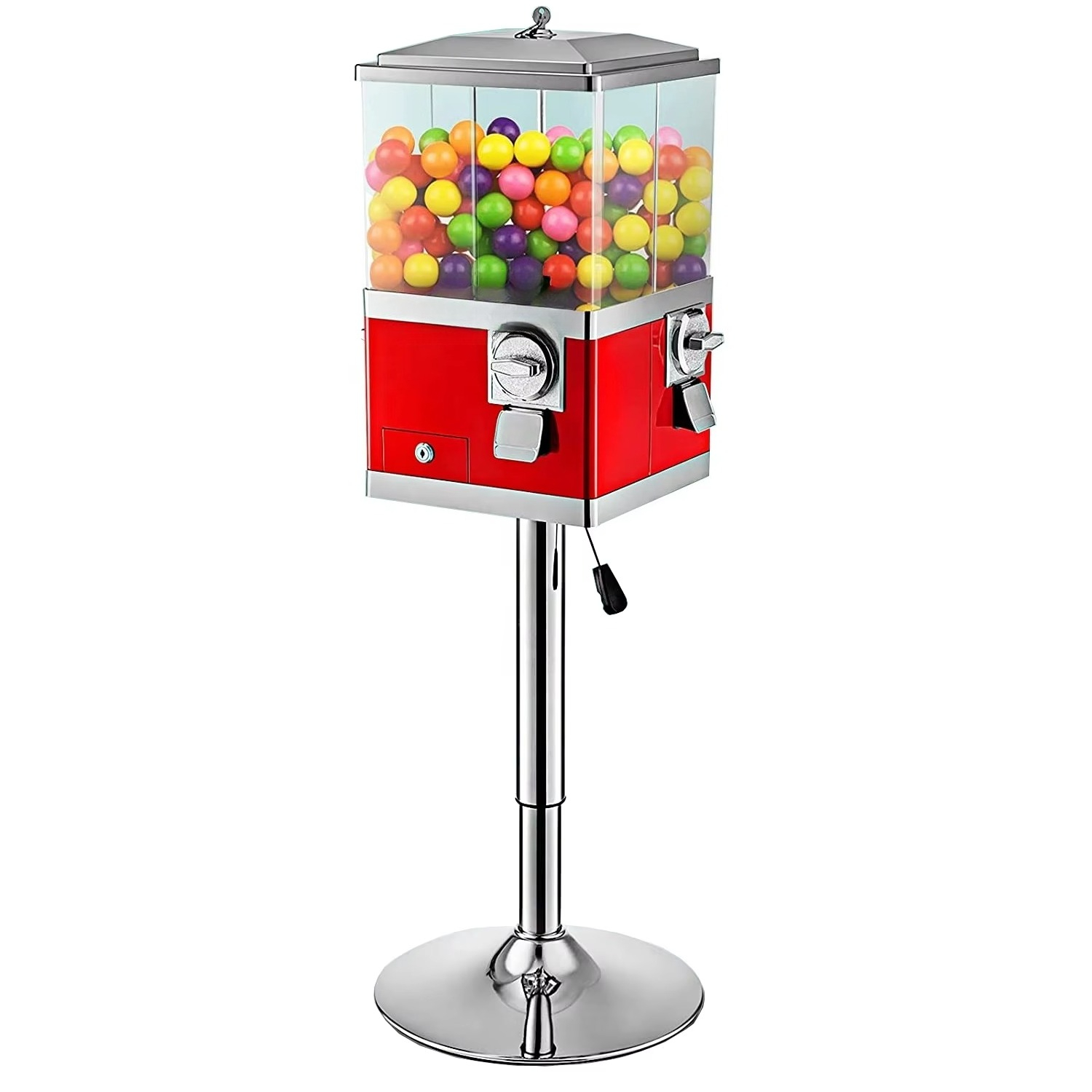 Bubble Gum Machine - コイン式マシン バブルガム クラシック ガムボール 自動販売機 スタンド付き