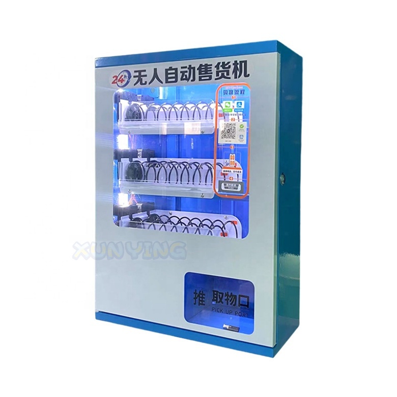 Vending Machine Qr Code - 小型自動販売機、スナック・ドリンク販売機、金属製SDK、クレジットカード・硬貨・QRコード・トークン対応、屋内使用