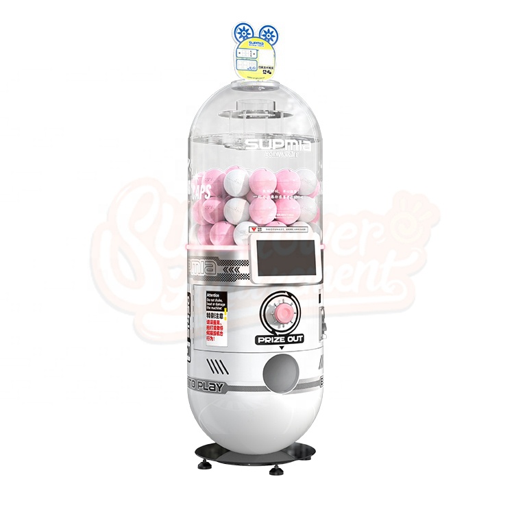 自動人気デザインのコイン式カプセル販売機、景品付きおもちゃゲ - Prize Capsule Toy Machine のレビューと価格