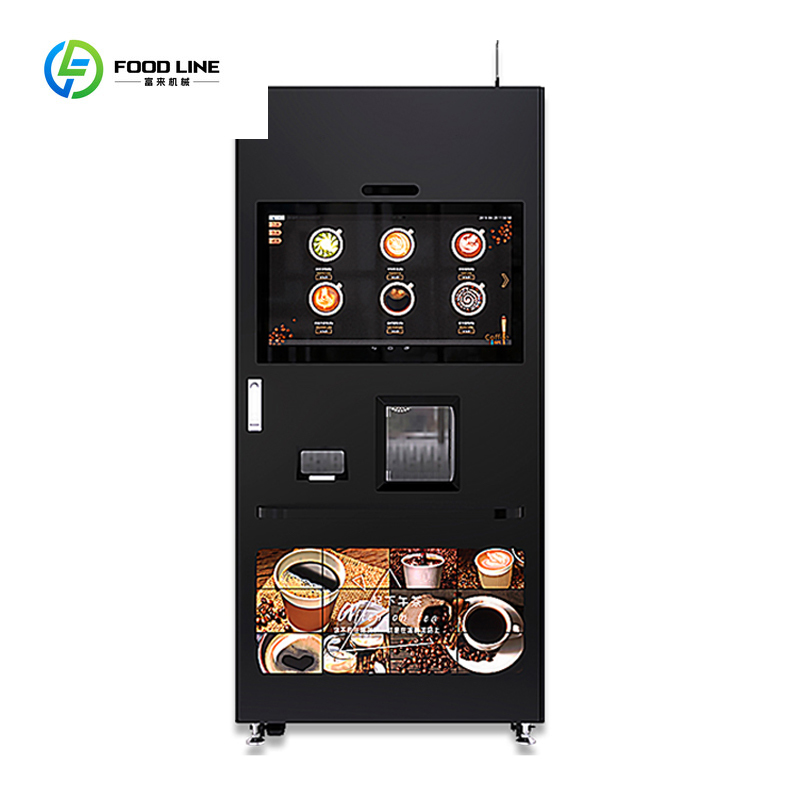 スマートQRコード式業務用エスプレッソ飲料ディスペンサー自動 - Vending Machine Qr Code のレビューと価格