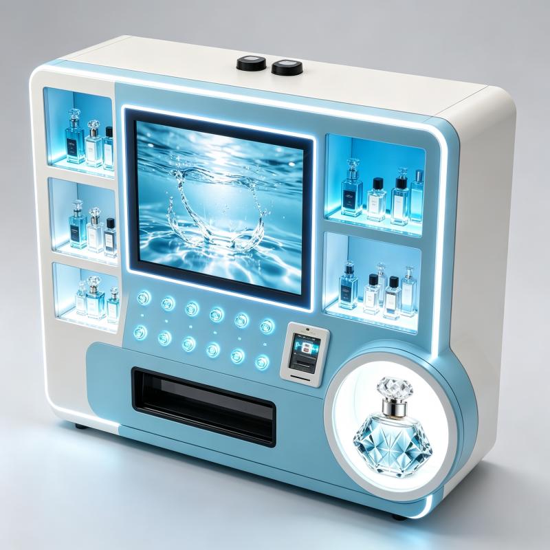 自動香水販売機 コイン＆QRコード操作 タッチスクリーン式  - Vending Machine Qr Code のレビューと価格