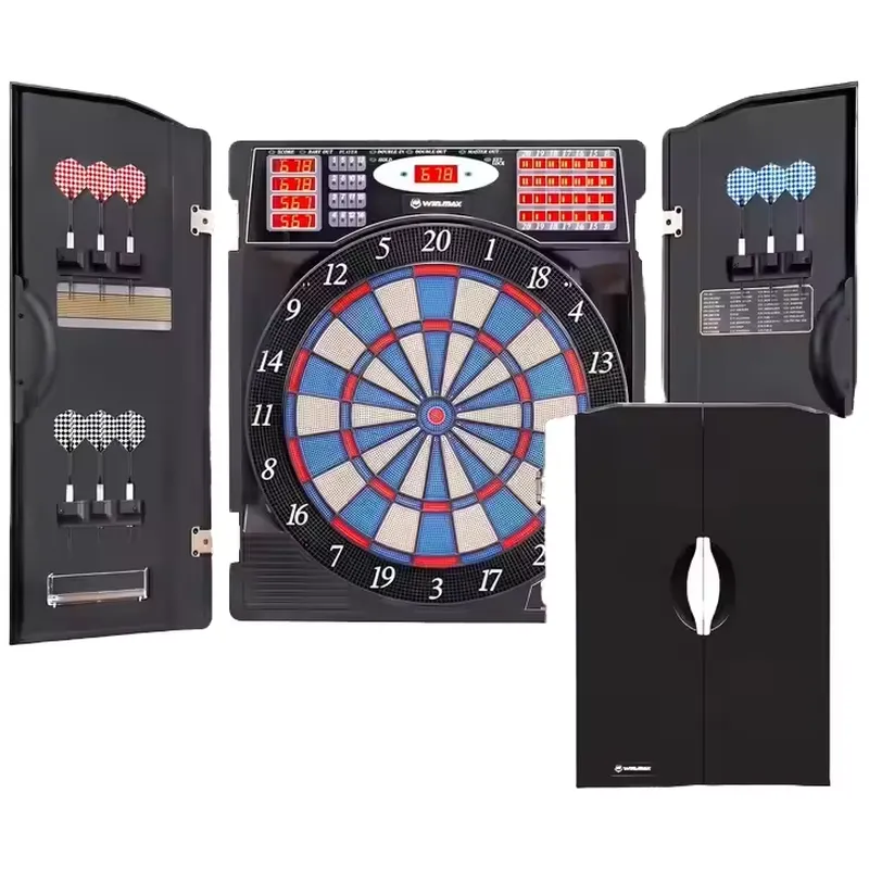 卸売用マグネット式耐久性プラスチック製安全LED電子両面トレ - Electronic Dartboard Cabinet のレビューと価格